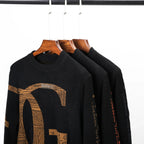 Men’s embroidered velvet pullover, product image 2