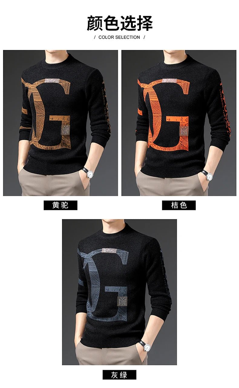 Men’s embroidered velvet pullover, product image 8