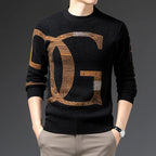 Men’s embroidered velvet pullover, product image 25