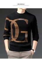 Men’s embroidered velvet pullover, product image 9