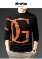 Men’s embroidered velvet pullover, product image 16