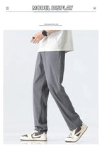 Men's Lyocell Straight Trousers - Ultra - Thin Breathable Casual Summer Sweatpants - StepByStepNow