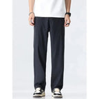 Men's Lyocell Straight Trousers - Ultra - Thin Breathable Casual Summer Sweatpants - StepByStepNow