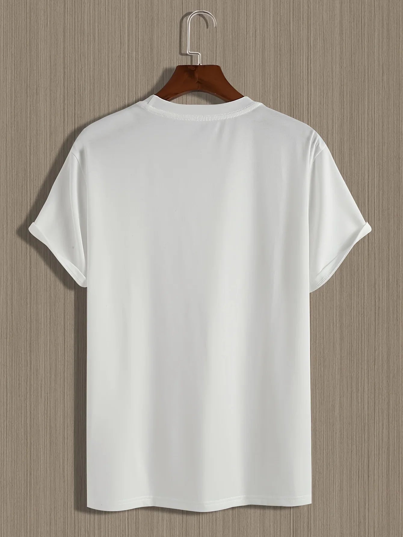Men's Paris Letter Print T-Shirt - Creative Summer Loose Casual Round Neck Top | StepbyStepNow - StepByStepNow