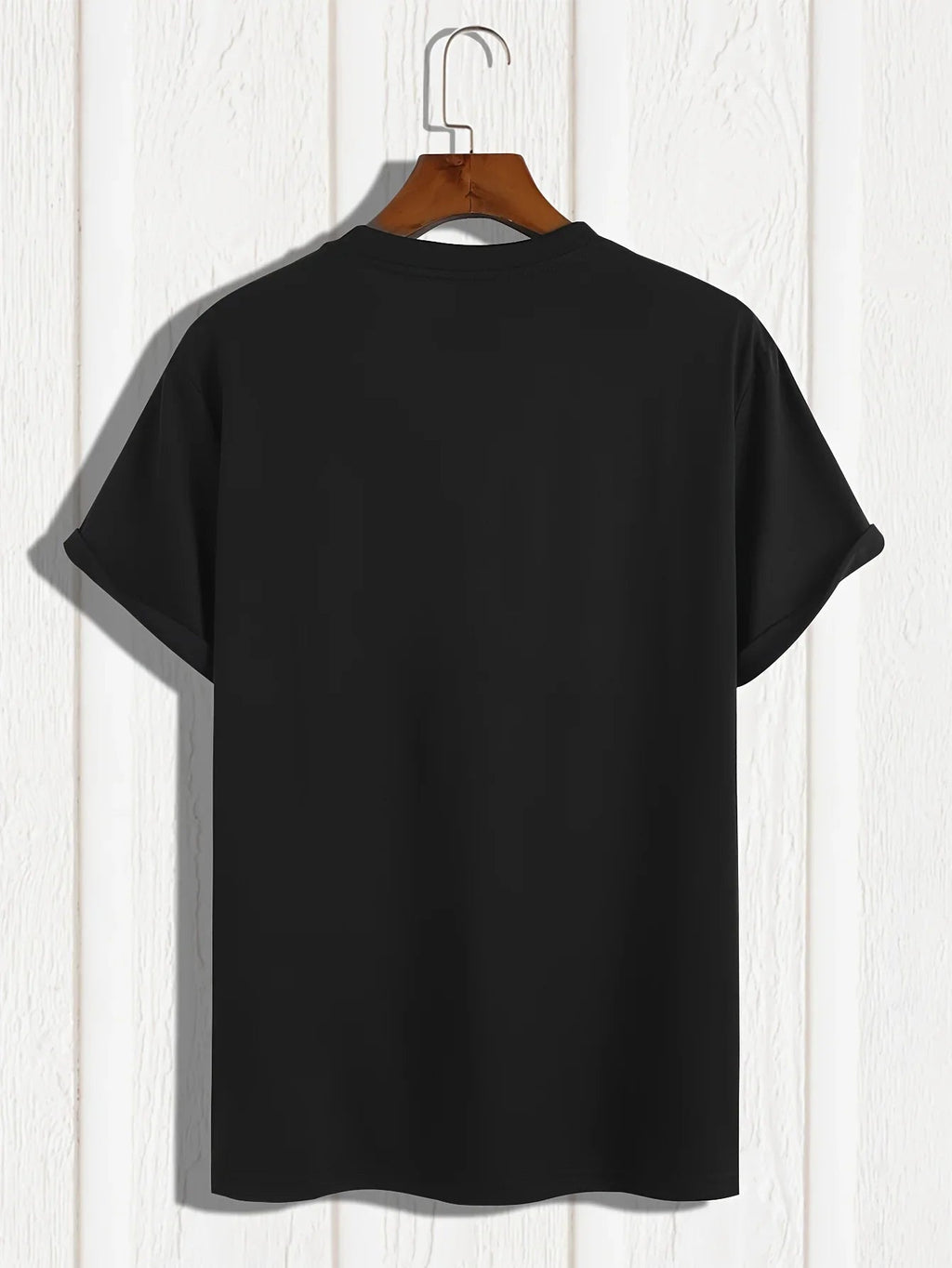 Men's Paris Letter Print T-Shirt - Creative Summer Loose Casual Round Neck Top | StepbyStepNow - StepByStepNow