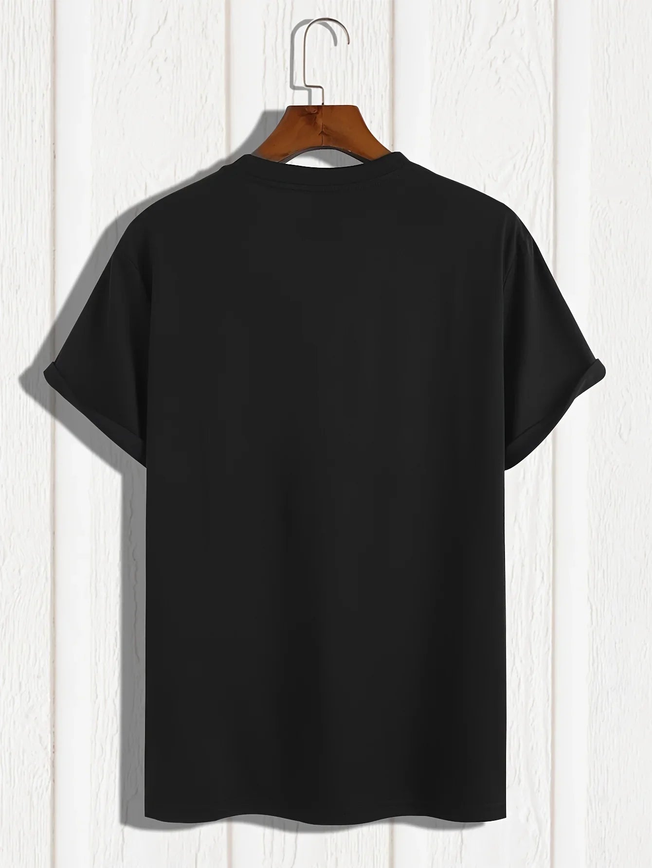 Men's Paris Letter Print T-Shirt - Creative Summer Loose Casual Round Neck Top | StepbyStepNow - StepByStepNow