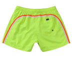 Mens Quick Dry Three Quarter Length Beach Shorts Casual Swim Board Shorts With Inner Lining Summer Vacation Bottoms - StepByStepNow