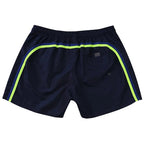 Mens Quick Dry Three Quarter Length Beach Shorts Casual Swim Board Shorts With Inner Lining Summer Vacation Bottoms - StepByStepNow