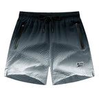 Men’s Seersucker Swim Shorts with Mesh Lining — Image 34