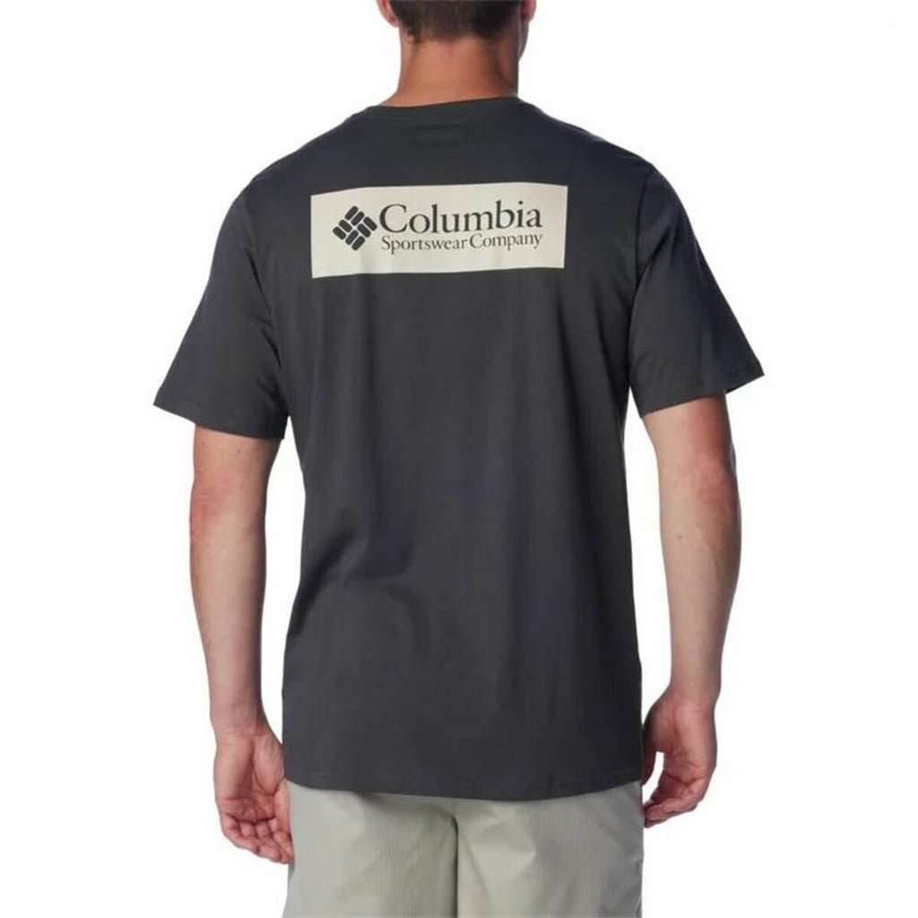 Men’s Short Sleeve T-Shirt Columbia North Cascades™ Grey - StepByStep