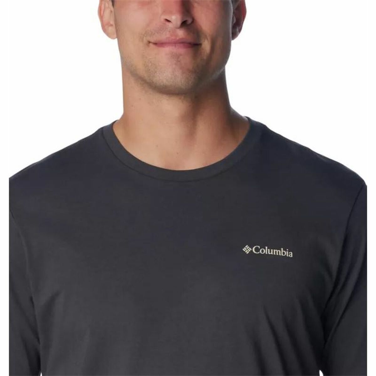 Men’s Short Sleeve T-Shirt Columbia North Cascades™ Grey - StepByStep