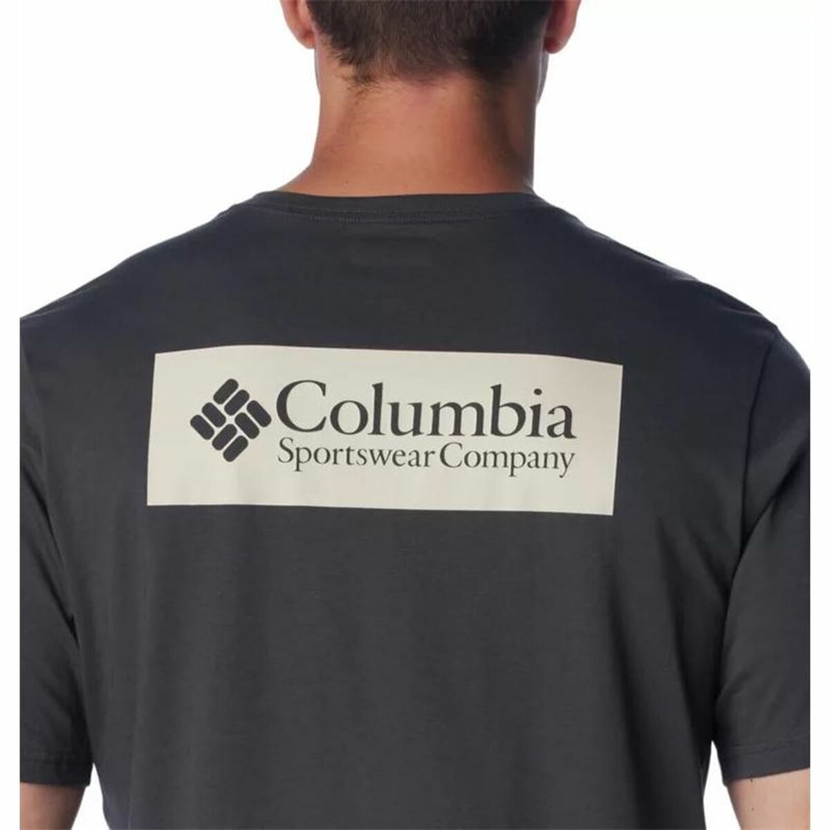 Men’s Short Sleeve T-Shirt Columbia North Cascades™ Grey - StepByStep