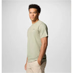 Men’s Short Sleeve T-Shirt Columbia North Cascades™ Sleeve Khaki - StepByStep