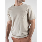 Men’s Short Sleeve T-Shirt Only & Sons Onsbale Reg Ss Beige - StepByStep
