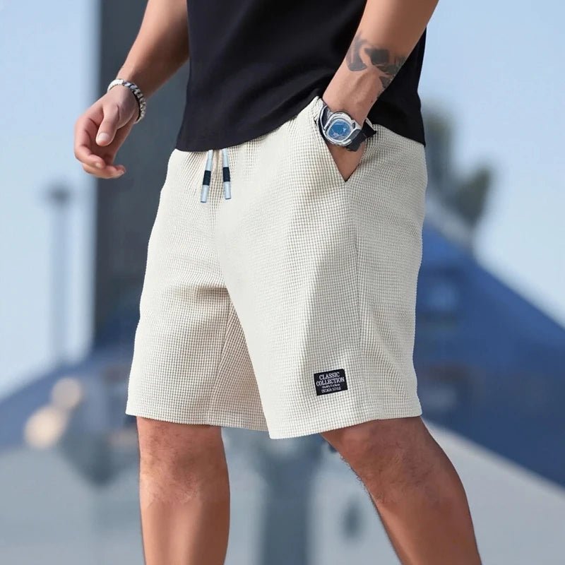 Shorts for Men: Casual, Beach, Sports - Fashionable Textured Fabric, Breathable Pants - StepByStepNow