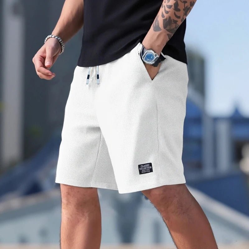 Shorts for Men: Casual, Beach, Sports - Fashionable Textured Fabric, Breathable Pants - StepByStepNow