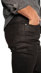Men's Slim Jean (Black) - StepByStep