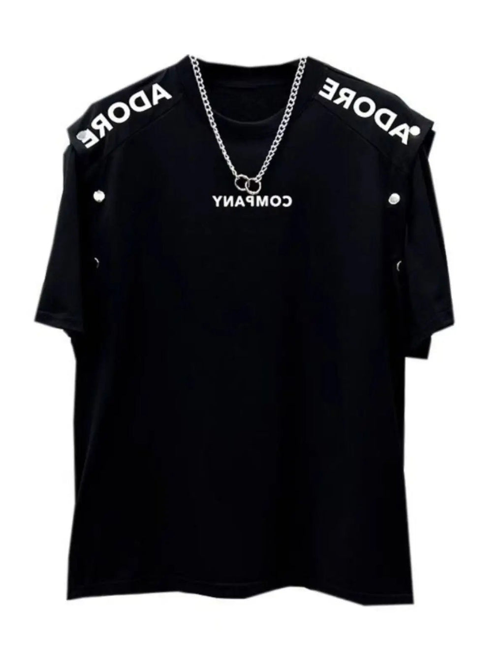 Men's Splicing Detachable T-Shirt - Irregular Loose Summer Vest &amp; Trendy Top | StepbyStepNow - StepByStepNow