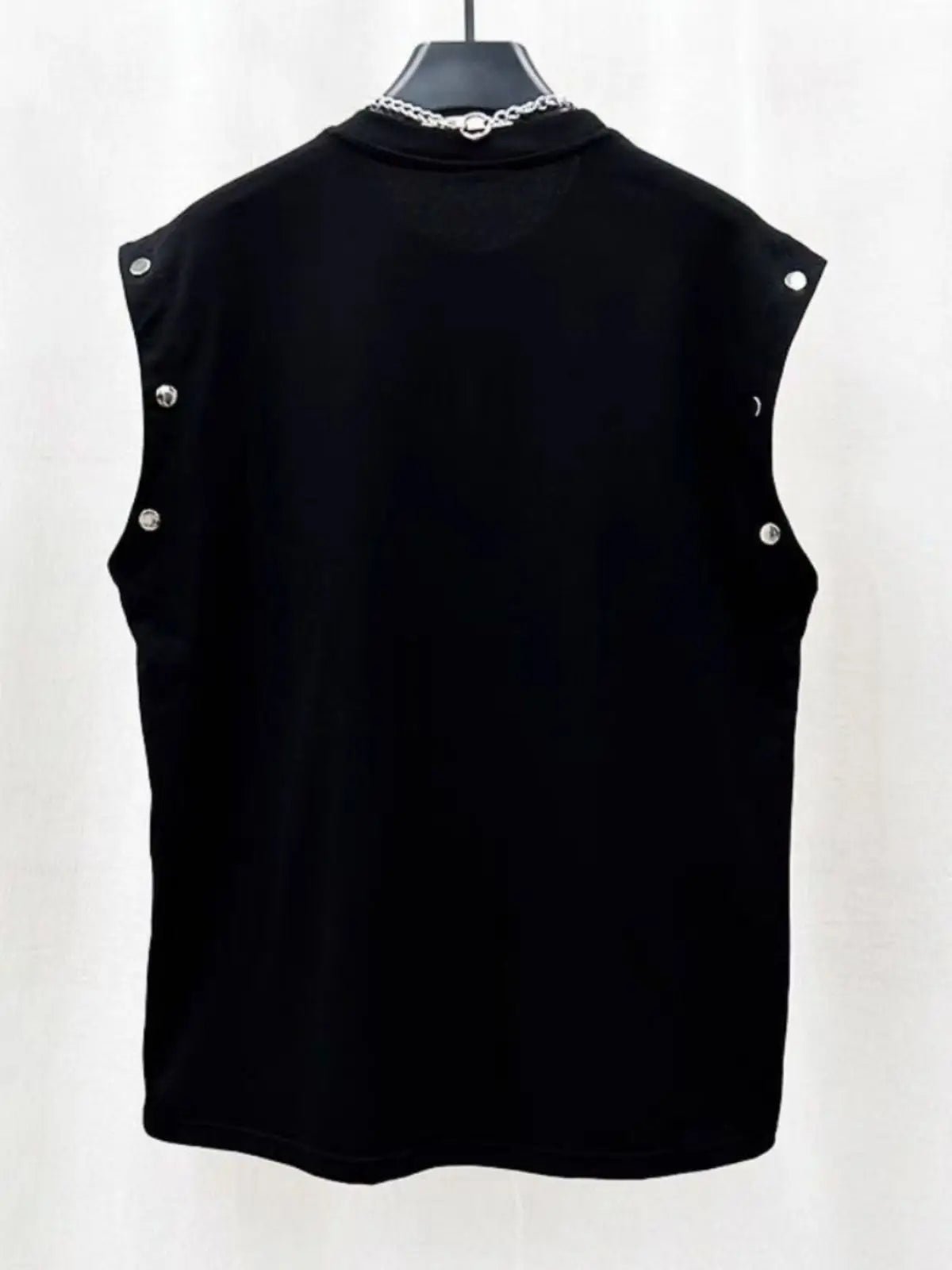 Men's Splicing Detachable T-Shirt - Irregular Loose Summer Vest &amp; Trendy Top | StepbyStepNow - StepByStepNow