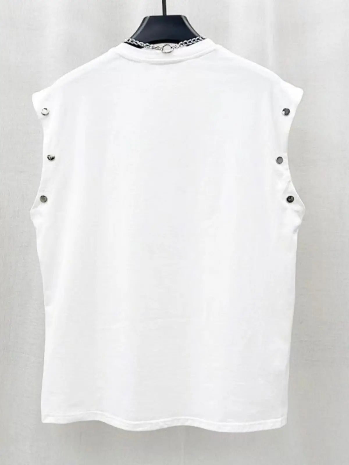 Men's Splicing Detachable T-Shirt - Irregular Loose Summer Vest &amp; Trendy Top | StepbyStepNow - StepByStepNow
