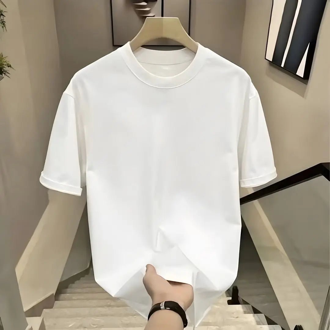 Men’s Summer Cotton T-Shirt - Breathable O - Neck Streetwear Graphic Tee - StepByStepNow