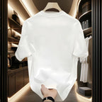 Men’s Summer Cotton T-Shirt - Breathable O - Neck Streetwear Graphic Tee - StepByStepNow