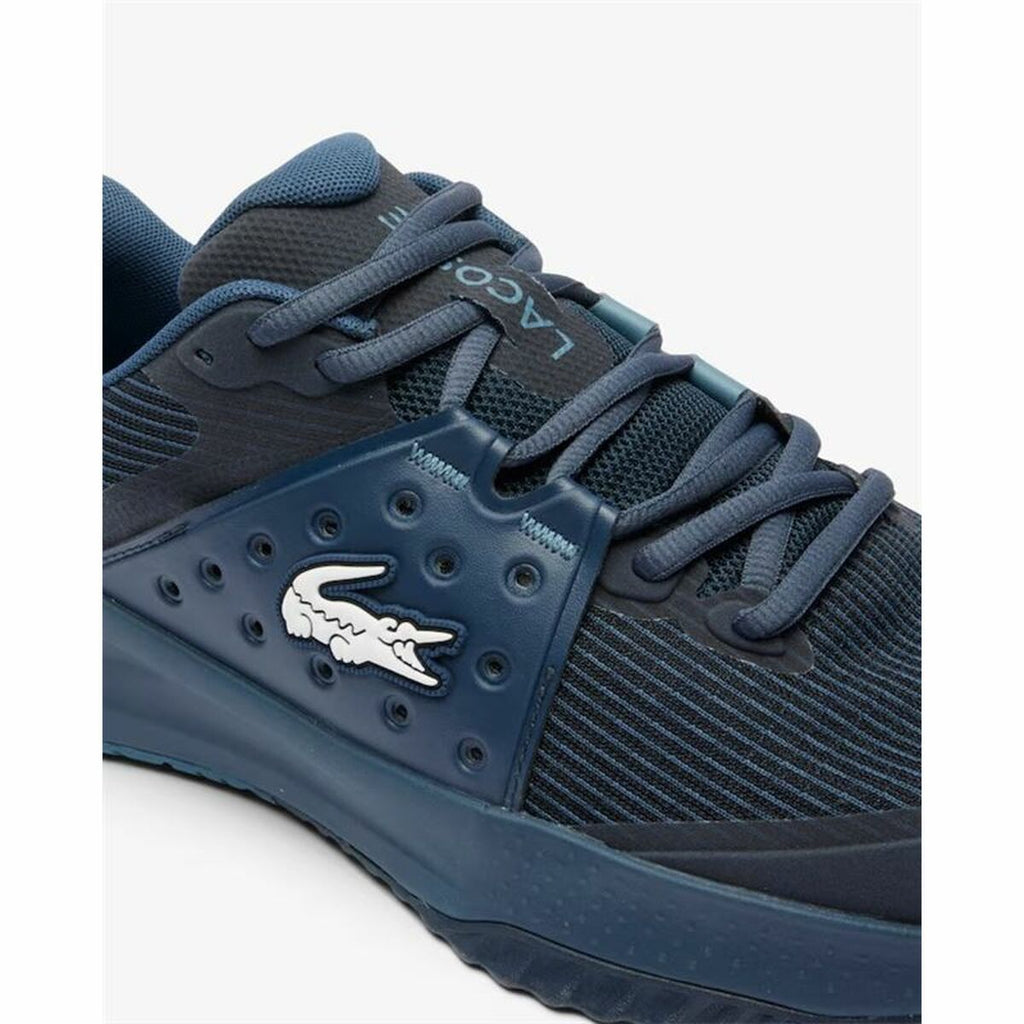 Men's Tennis Shoes Lacoste Power Serve Navy Blue - StepByStep