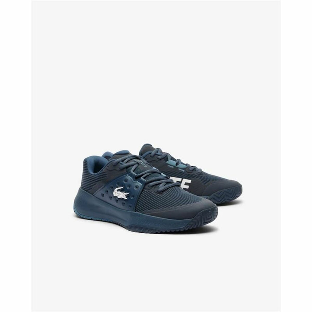 Men's Tennis Shoes Lacoste Power Serve Navy Blue - StepByStep