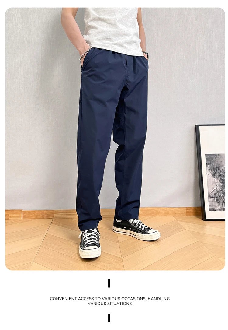 Men’s Ultra - Thin Summer Cargo Pants – Quick - Dry Tapered Streetwear - StepByStepNow