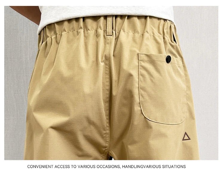 Men’s Ultra - Thin Summer Cargo Pants – Quick - Dry Tapered Streetwear - StepByStepNow