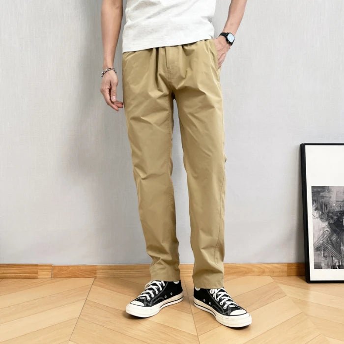 Men’s Ultra - Thin Summer Cargo Pants – Quick - Dry Tapered Streetwear - StepByStepNow