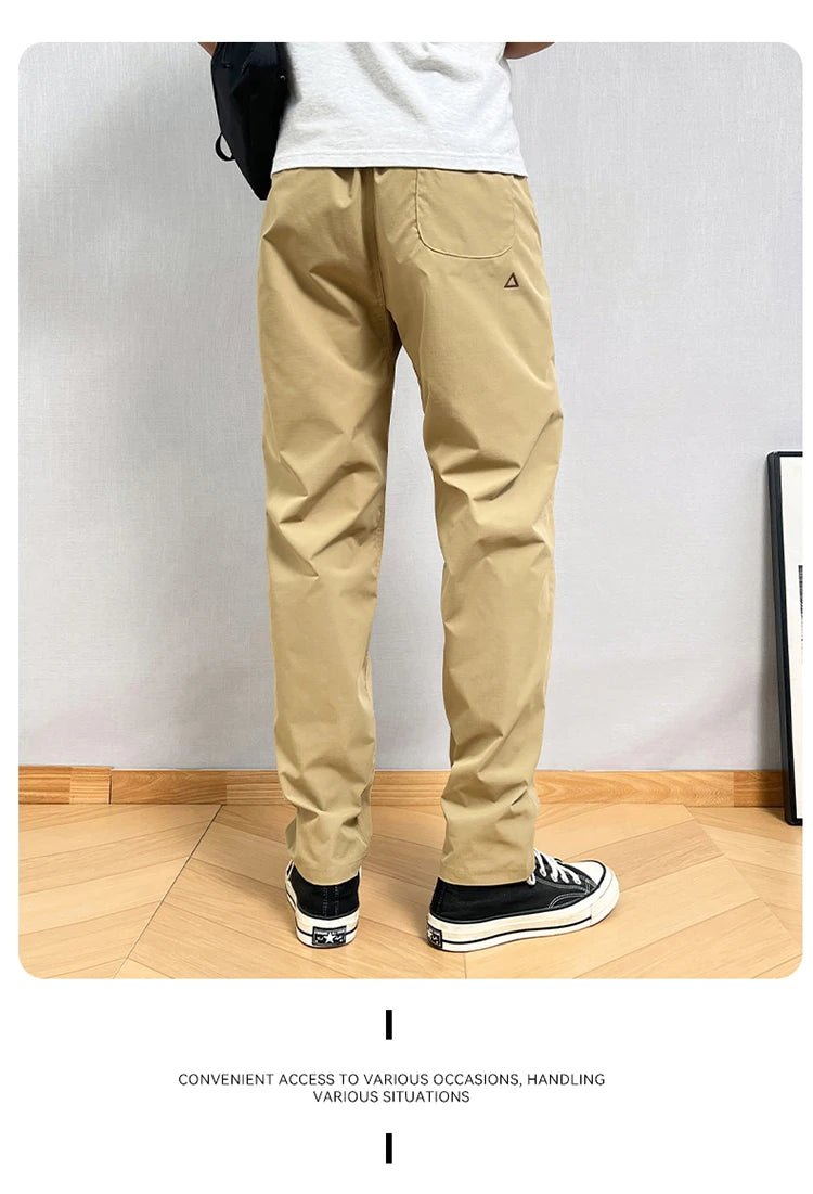 Men’s Ultra - Thin Summer Cargo Pants – Quick - Dry Tapered Streetwear - StepByStepNow