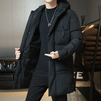 Men's Winter Leisure Warm Hooded Plus Size Men's Cotton Clothing - StepByStepNow