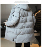 Men's Winter Leisure Warm Hooded Plus Size Men's Cotton Clothing - StepByStepNow