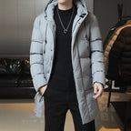Men's Winter Leisure Warm Hooded Plus Size Men's Cotton Clothing - StepByStepNow