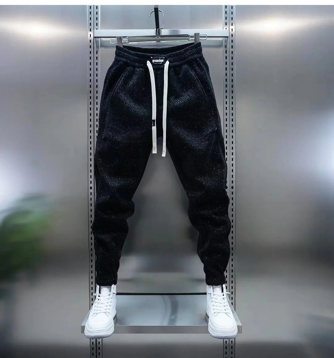 Men’s Y2K Baggy Sweatpants – Wide Leg Winter Workout & Gym Pants - StepByStepNow