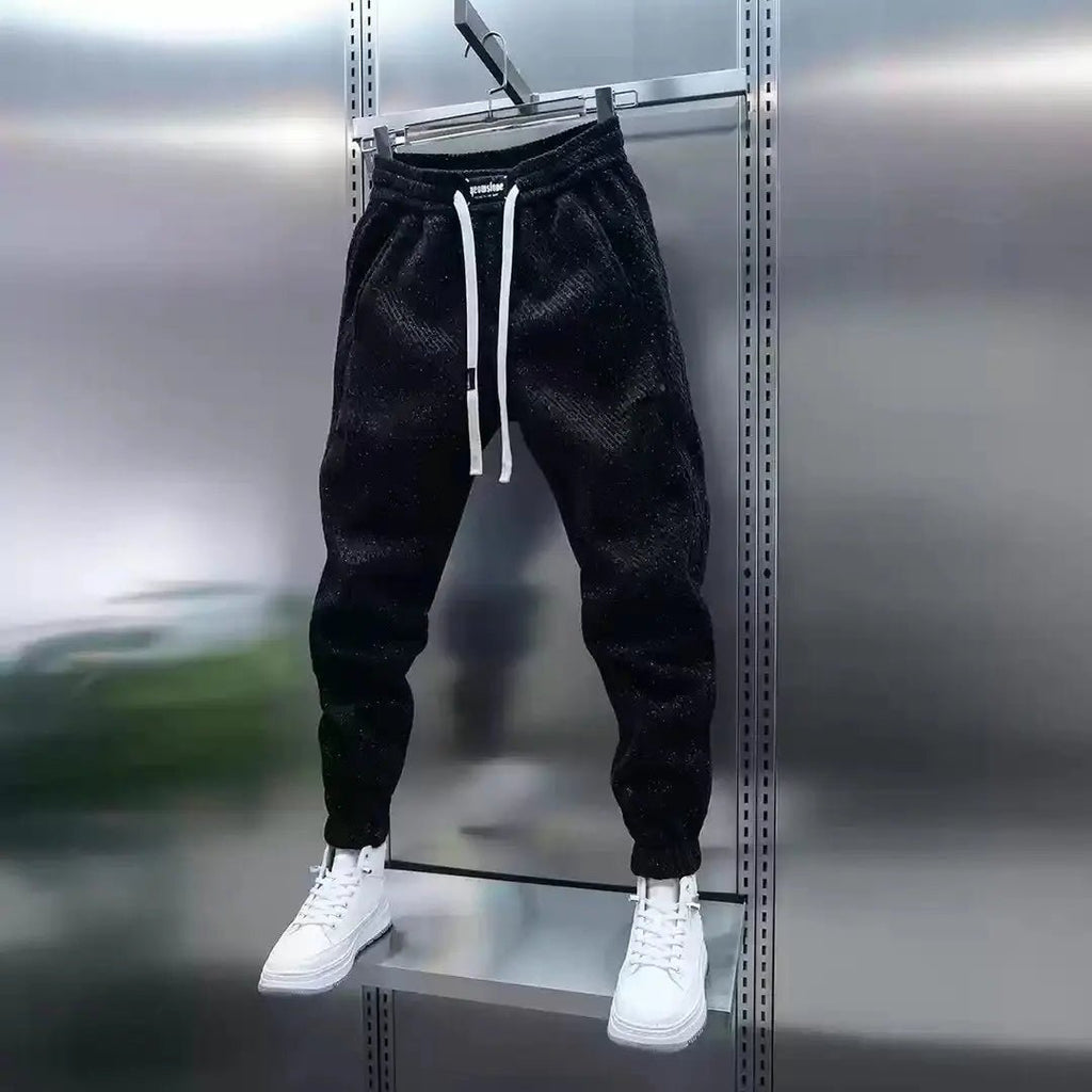 Men’s Y2K Baggy Sweatpants – Wide Leg Winter Workout & Gym Pants - StepByStepNow