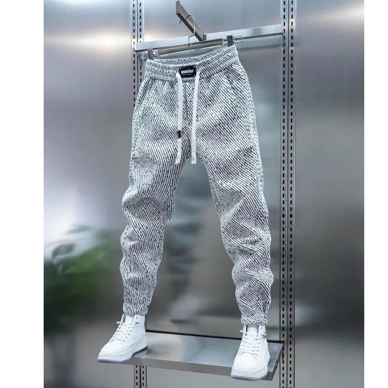 Men’s Y2K Baggy Sweatpants – Wide Leg Winter Workout & Gym Pants - StepByStepNow