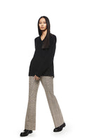 Merino Wool V - Neck Sweater (Black) - StepByStep