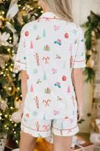 Merry Mornings Shorts Pajama Set - StepByStep