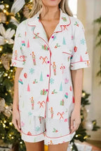 Merry Mornings Shorts Pajama Set - StepByStep