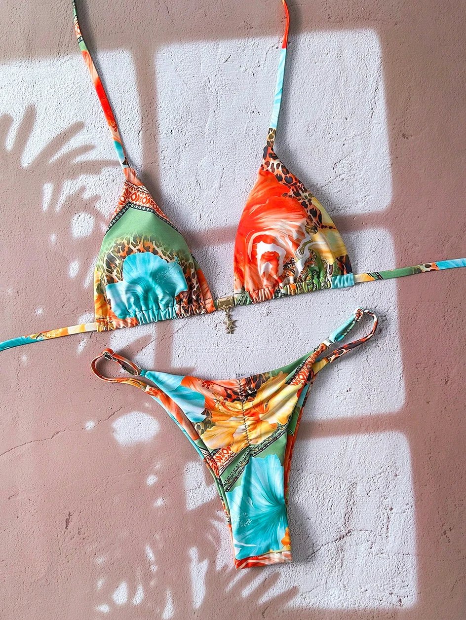 Micro Bikini Women Swimsuit Two-Piece Bathing Suit Woman Swimwear 2026 Sexy Leopard Push Up Thong Bikinis Sets Beachwear Summer - StepByStepNow