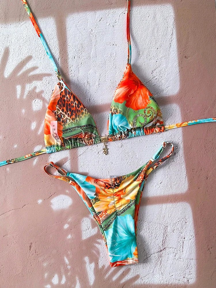 Micro Bikini Women Swimsuit Two-Piece Bathing Suit Woman Swimwear 2026 Sexy Leopard Push Up Thong Bikinis Sets Beachwear Summer - StepByStepNow