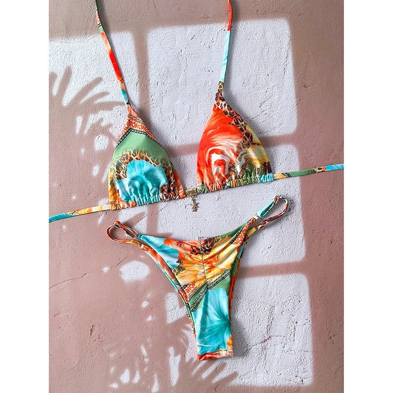 Micro Bikini Women Swimsuit Two-Piece Bathing Suit Woman Swimwear 2026 Sexy Leopard Push Up Thong Bikinis Sets Beachwear Summer - StepByStepNow
