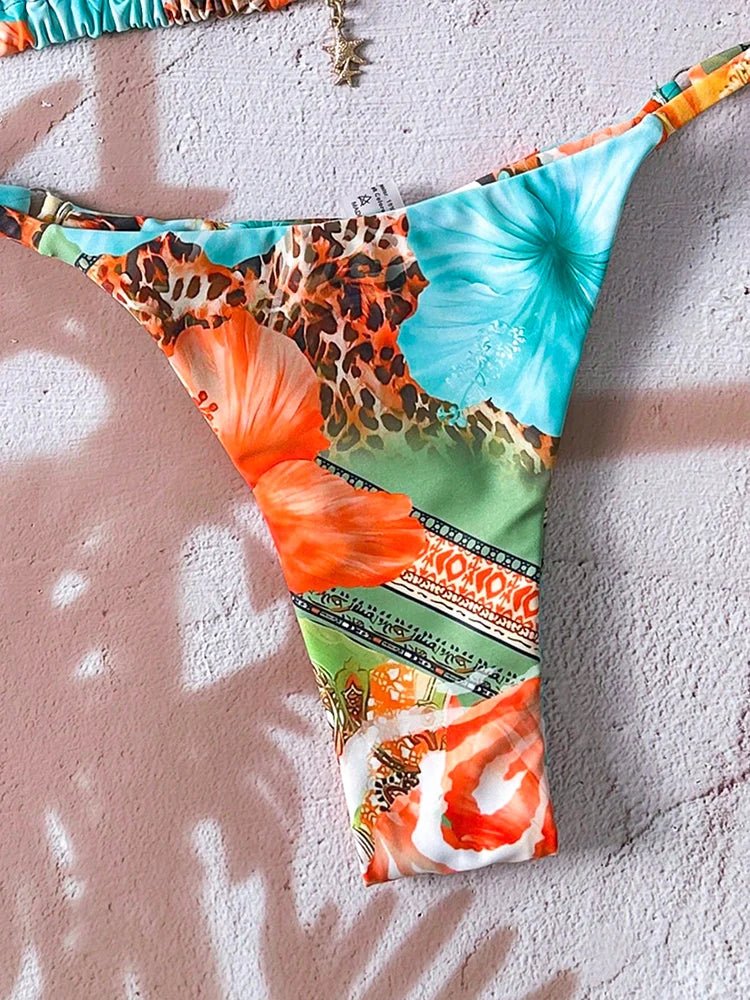 Micro Bikini Women Swimsuit Two-Piece Bathing Suit Woman Swimwear 2026 Sexy Leopard Push Up Thong Bikinis Sets Beachwear Summer - StepByStepNow