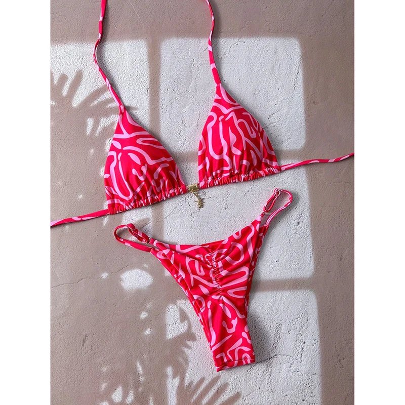 Micro Bikini Women Swimsuit Two-Piece Bathing Suit Woman Swimwear 2026 Sexy Leopard Push Up Thong Bikinis Sets Beachwear Summer - StepByStepNow