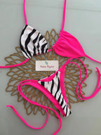 Micro Bikinis 2026 Push Up Women Swimsuit String Swimwear Brazilian Bikini Set Halter Biquini Floral Swimsuit Solid Beachwear - StepByStepNow
