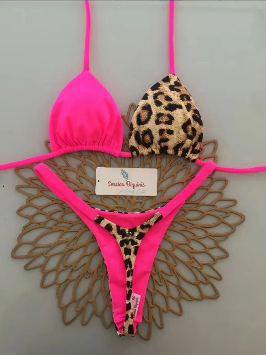 Micro Bikinis 2026 Push Up Women Swimsuits Sexy Swimwear Brazilian Bikini Set Thong Biquini Print Swimsuit Summer Beachwear - StepByStepNow