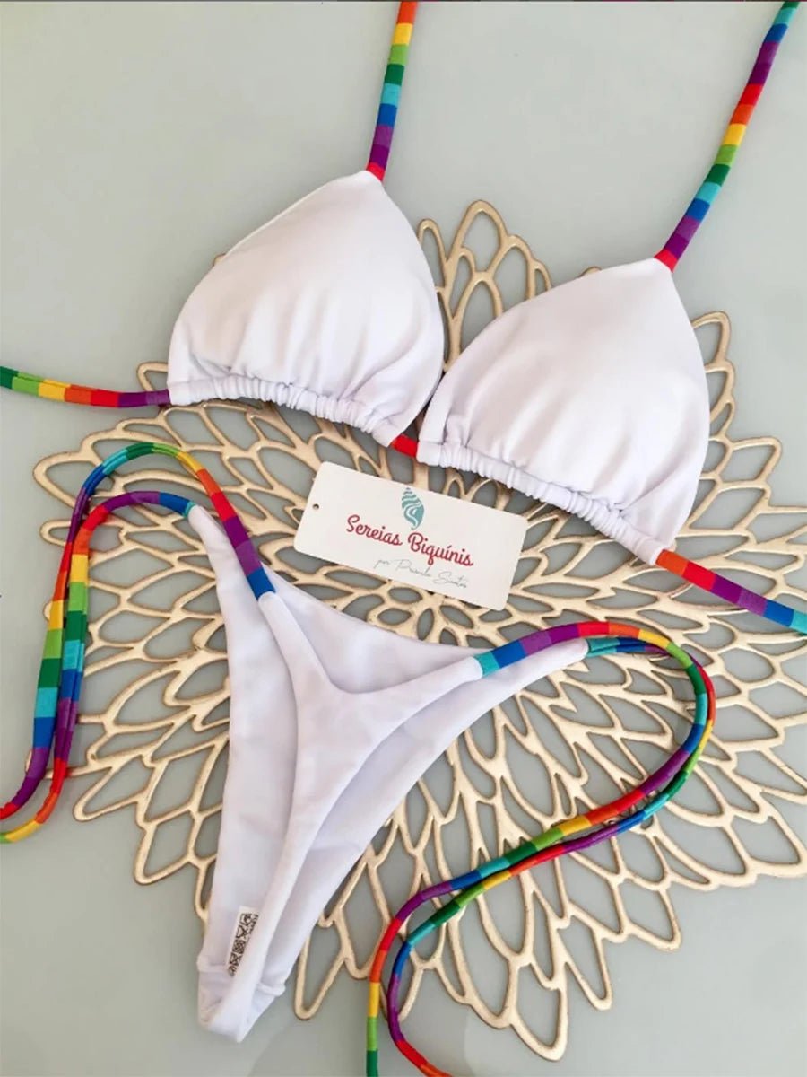 Micro Bikinis 2026 Women Swimsuit New Sexy Swimwear Halter Bikini Set Brazilian Biquini Female Thong Beachwear Party Wear - StepByStepNow