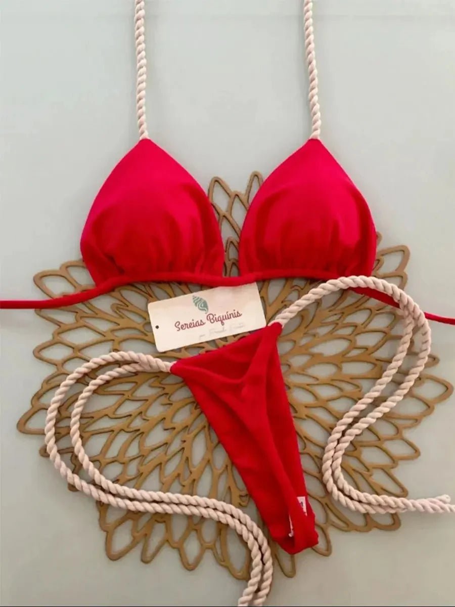 Women’s Halter-Neck Bikini — Image 24